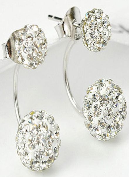 double sided shambala ball stud earrings diamond crystal disco beads earings 925 silver plated fine jewelry for women1385000, Golden;silver
double sided shambala ball stud earrings diamond crystal disco beads earings 925 silver plated fine jewelry for women1385000, Golden;silver