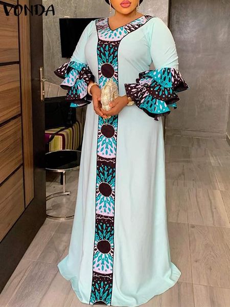 dresses fashion summer dress women 3/4 sleeve vneck sundress vonda 2023 aline printed party dress patchwork maxi robe femme, Black;gray
dresses fashion summer dress women 3/4 sleeve vneck sundress vonda 2023 aline printed party dress patchwork maxi robe femme, Black;gray