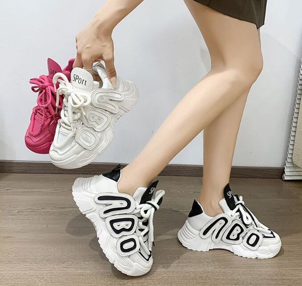women platform mesh sneakers wedge heels outdoor casual shoes summer chunky shoes lace-up tennis sport dad shoes, Black
women platform mesh sneakers wedge heels outdoor casual shoes summer chunky shoes lace-up tennis sport dad shoes, Black