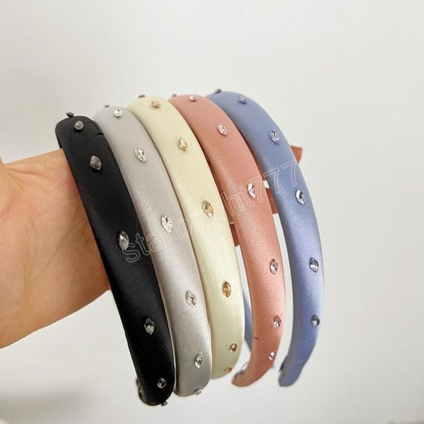 new fashion headband for women shining rhinestone hairband narrow side solid color hairband for adult, Slivery;white
new fashion headband for women shining rhinestone hairband narrow side solid color hairband for adult, Slivery;white