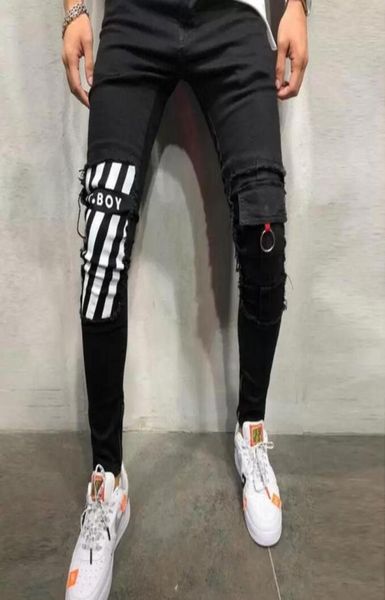 mens jeans men cool designer brand pencil skinny ripped destroyed stretch slim fit hop pants with holes for man printed3423992, Blue
mens jeans men cool designer brand pencil skinny ripped destroyed stretch slim fit hop pants with holes for man printed3423992, Blue