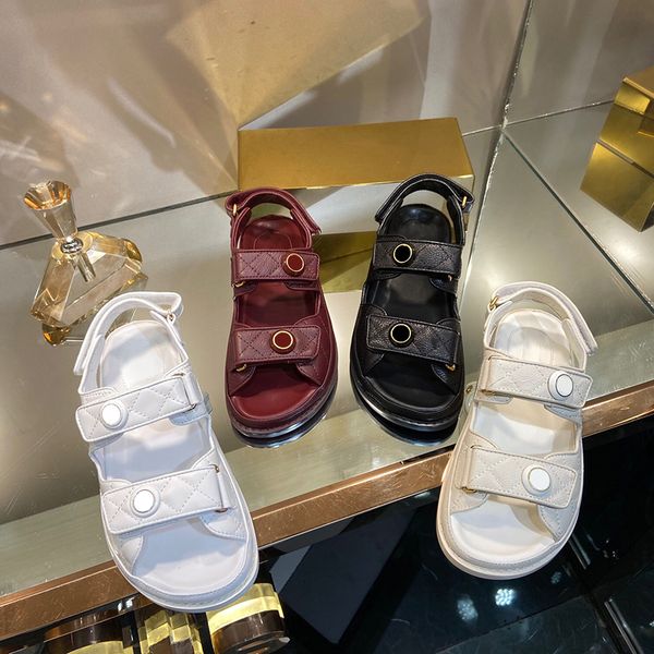 sandals ladies sandals luxury designer plaid genuine leather magic tape women thick sole daddy casual vacation sandals 230714, Black
sandals ladies sandals luxury designer plaid genuine leather magic tape women thick sole daddy casual vacation sandals 230714, Black