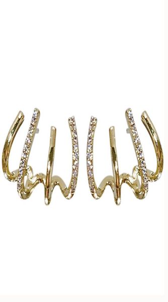 14k gold plated claw earrings cuff for women earrings that looks like multiple piercings illusion stud earring four claw earrings4429743, Silver
14k gold plated claw earrings cuff for women earrings that looks like multiple piercings illusion stud earring four claw earrings4429743, Silver