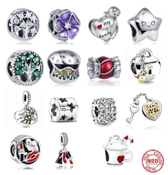 925 sterling silver dangle charm new lipstick handbag star heart lock candy cake beads bead fit charms bracelet diy jewelry accessories50991, Bronze;silver
925 sterling silver dangle charm new lipstick handbag star heart lock candy cake beads bead fit charms bracelet diy jewelry accessories50991, Bronze;silver