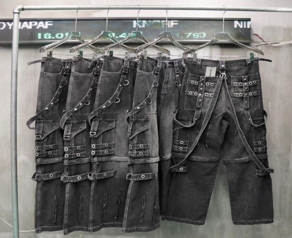 falection 22ss bb paris multi belt jeans oversized pockets denim jeans sweatpants indigo pants2851931, Blue
falection 22ss bb paris multi belt jeans oversized pockets denim jeans sweatpants indigo pants2851931, Blue