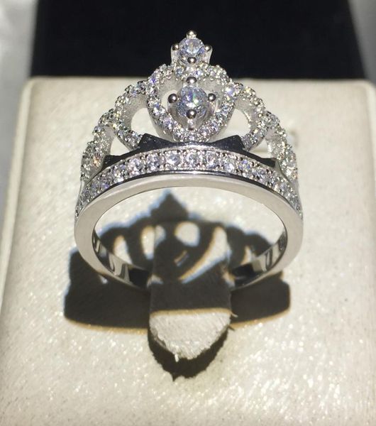 handmade fashion lady crown ring 925 sterling silver diamond cz engagement wedding rings3663841, Slivery;golden
handmade fashion lady crown ring 925 sterling silver diamond cz engagement wedding rings3663841, Slivery;golden