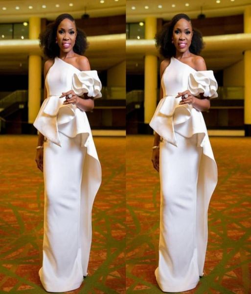 satin ruffles one shoulder prom dresses south african peplum floor length evening gowns women cocktail party dress 790755, Black
satin ruffles one shoulder prom dresses south african peplum floor length evening gowns women cocktail party dress 790755, Black