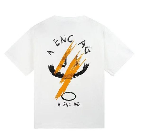 2023 short-sleeved t-shirt, the same style for men and women, spring and summer new classic print round neck t-shirt 3d effect counter pure, White;black
2023 short-sleeved t-shirt, the same style for men and women, spring and summer new classic print round neck t-shirt 3d effect counter pure, White;black