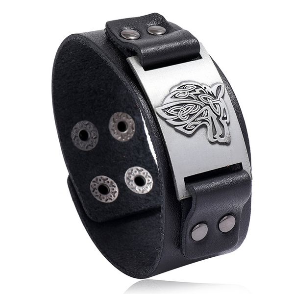 selling stylish viking genuine leather cuff bracelets braided jewelry accessories black brown stock
selling stylish viking genuine leather cuff bracelets braided jewelry accessories black brown stock