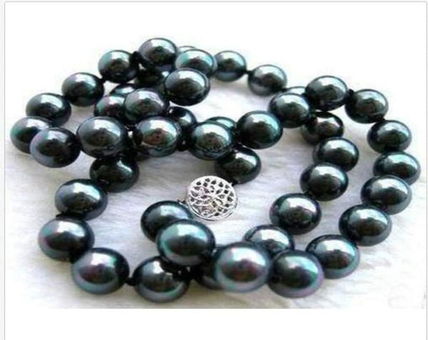 new fine pearls jewelry whole 10mm black blue south sea pearl round beads necklace 18quot4712601
new fine pearls jewelry whole 10mm black blue south sea pearl round beads necklace 18quot4712601