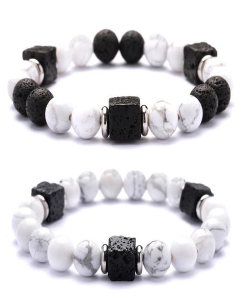 lava stone cube beads 8mm howlite bracelet man fashion gift for men ankle bead bracelets beaded strands4060931, Black
lava stone cube beads 8mm howlite bracelet man fashion gift for men ankle bead bracelets beaded strands4060931, Black