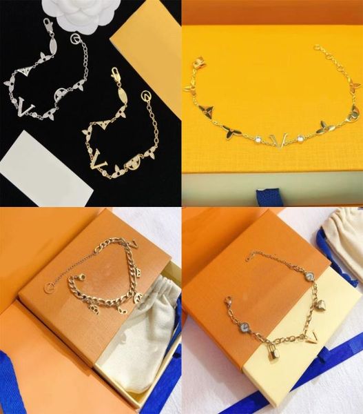luxury letter charm bracelet lock pendant bracelets lovers valentines day jewelry diamond chains blossom flower stainless steel go3900225, Golden;silver
luxury letter charm bracelet lock pendant bracelets lovers valentines day jewelry diamond chains blossom flower stainless steel go3900225, Golden;silver