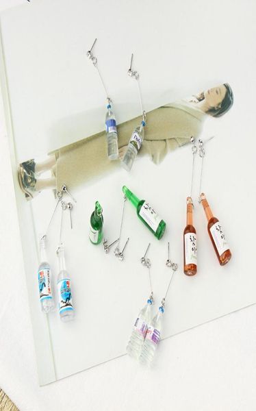 fashion creative simulation of mineral water bottles earrings cute wine bottle stud earrings womens jewelry gifts1365575, Golden;silver
fashion creative simulation of mineral water bottles earrings cute wine bottle stud earrings womens jewelry gifts1365575, Golden;silver
