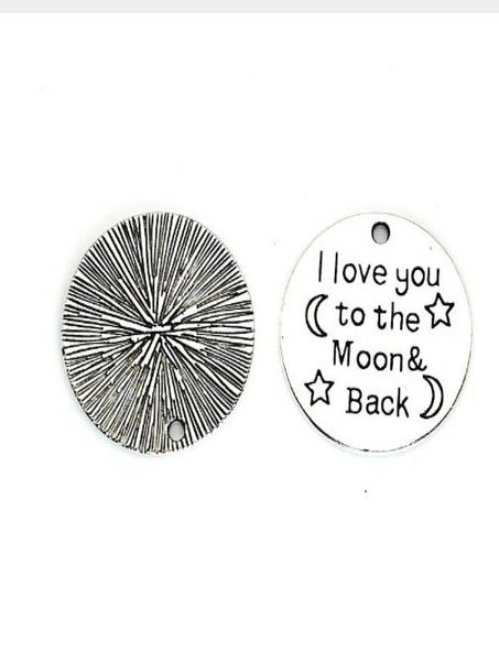 100pcs antique silver i love you to the moon and back charms pendants 25mm3512203, Bronze;silver
100pcs antique silver i love you to the moon and back charms pendants 25mm3512203, Bronze;silver