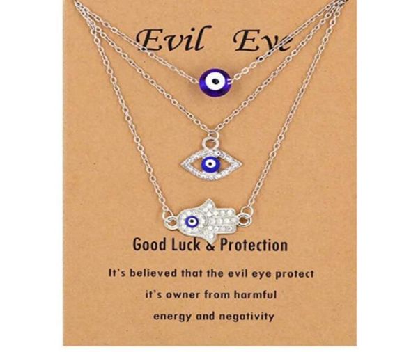 3pcsset hamsa evil eye necklace turkish blue eye hand pendant necklaces lucky protection jewelry gift for women girls whole4169538, Silver
3pcsset hamsa evil eye necklace turkish blue eye hand pendant necklaces lucky protection jewelry gift for women girls whole4169538, Silver