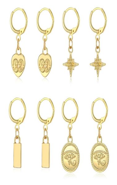 1pair gold silver color heart round eyes hoop earrings women jewelry retro trendy meteor rectangle endless circle earrings e3219587370, Golden;silver
1pair gold silver color heart round eyes hoop earrings women jewelry retro trendy meteor rectangle endless circle earrings e3219587370, Golden;silver