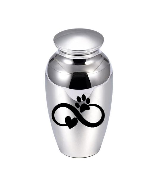 infinite dog paw print pendant small cremation urn for pet ashes keepsake exquisite pet aluminum alloy ashes holder 5 colors1841334, Silver
infinite dog paw print pendant small cremation urn for pet ashes keepsake exquisite pet aluminum alloy ashes holder 5 colors1841334, Silver