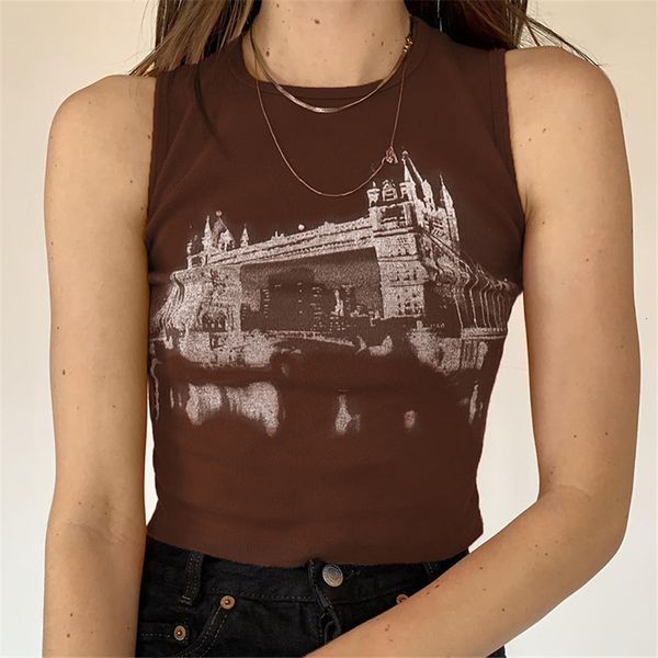 women's tanks camis vintage streetwear tank summer crop off shoulder backless slim cropped bridge print vests 230715, White
women's tanks camis vintage streetwear tank summer crop off shoulder backless slim cropped bridge print vests 230715, White