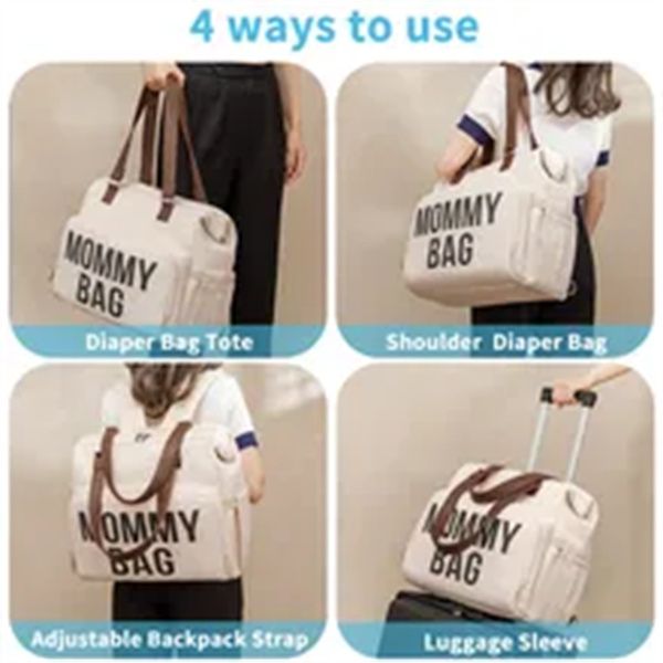 mommy bag high-capacity handheld one shoulder oblique cross bag outgoing convenient multi functional fashion mother and baby bag a1, Black
mommy bag high-capacity handheld one shoulder oblique cross bag outgoing convenient multi functional fashion mother and baby bag a1, Black