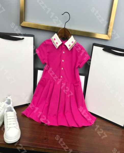 designers kids girls polo dress embroidery preppy short sleeve dresses shirts gcci logo brand summer baby clothes casual child c5329461, Red;yellow
designers kids girls polo dress embroidery preppy short sleeve dresses shirts gcci logo brand summer baby clothes casual child c5329461, Red;yellow