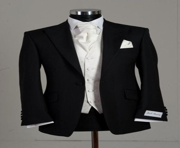 new custom made one button black groom tuxedos peak lapel man groomsmen men wedding suits bridegroom jacketpantstievest 8133277, Black;gray
new custom made one button black groom tuxedos peak lapel man groomsmen men wedding suits bridegroom jacketpantstievest 8133277, Black;gray