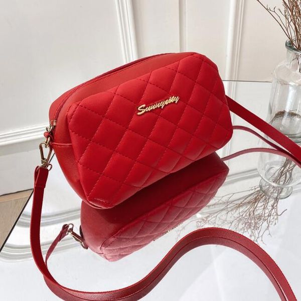 new fashion women's bag children's square bag single shoulder bag popular embroidered diamond checker crossbody bag, Black
new fashion women's bag children's square bag single shoulder bag popular embroidered diamond checker crossbody bag, Black