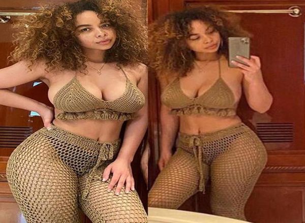 knitted bra cover up set womens swimsuit handmade crochet tassel tank and long pants beach wear 2 piece women039s swimwear4245515, White;black
knitted bra cover up set womens swimsuit handmade crochet tassel tank and long pants beach wear 2 piece women039s swimwear4245515, White;black