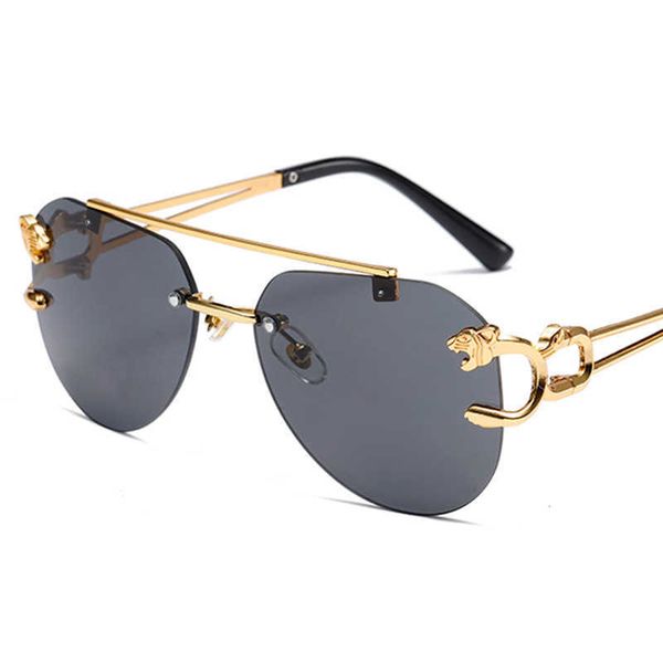 fashion carti sunglasses new frameless leopard head for women and men dual beam personalized cut edge glasses toad trendy with logo box, White;black
fashion carti sunglasses new frameless leopard head for women and men dual beam personalized cut edge glasses toad trendy with logo box, White;black