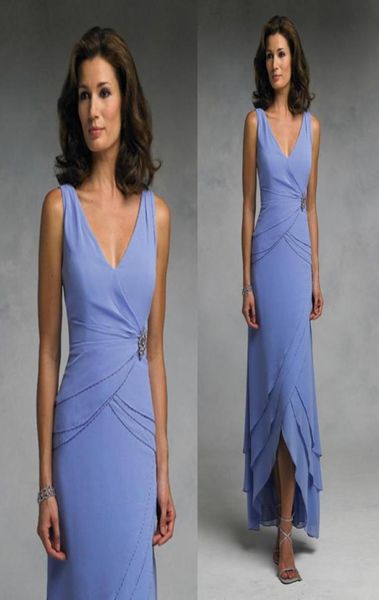 modest high low tiered chiffon 2019 mother of the bride dresses with v neck ruched zipper back party gowns wedding guest mother01061580, Black;red
modest high low tiered chiffon 2019 mother of the bride dresses with v neck ruched zipper back party gowns wedding guest mother01061580, Black;red
