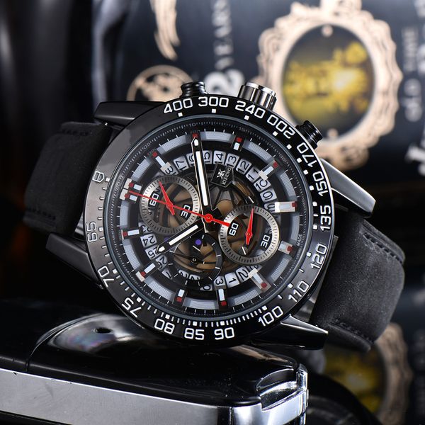 new brand tag-heuex cr7 series luxury mens watch sports double eyes casual leather quartz automatic designer movement watches montre, Slivery;black
new brand tag-heuex cr7 series luxury mens watch sports double eyes casual leather quartz automatic designer movement watches montre, Slivery;black