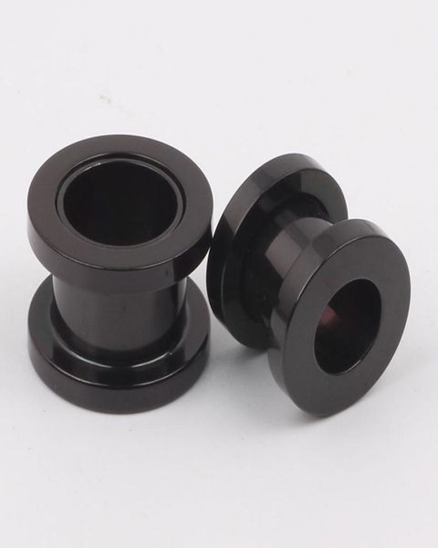 50pcslot mix 8 size black stainless steel body piercing jewelry screw ear plug tunnels3540268, Silver
50pcslot mix 8 size black stainless steel body piercing jewelry screw ear plug tunnels3540268, Silver