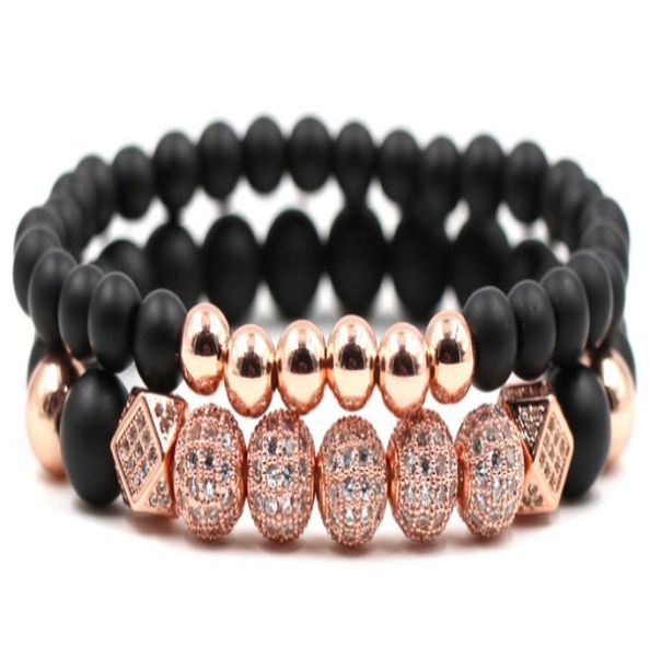 8mm 2pcsset yj43 elastic adjusted nature frosted agate onyx bead micro pave cz zircon cubic zirconia copper bangles bracelet4975682, Black
8mm 2pcsset yj43 elastic adjusted nature frosted agate onyx bead micro pave cz zircon cubic zirconia copper bangles bracelet4975682, Black
