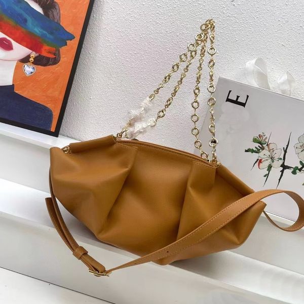 2023 brand jiaozi bags luxury chain fashion shoulder bag plaid brand wallet vintage women's brown leather handheld designer with box mu
2023 brand jiaozi bags luxury chain fashion shoulder bag plaid brand wallet vintage women's brown leather handheld designer with box mu