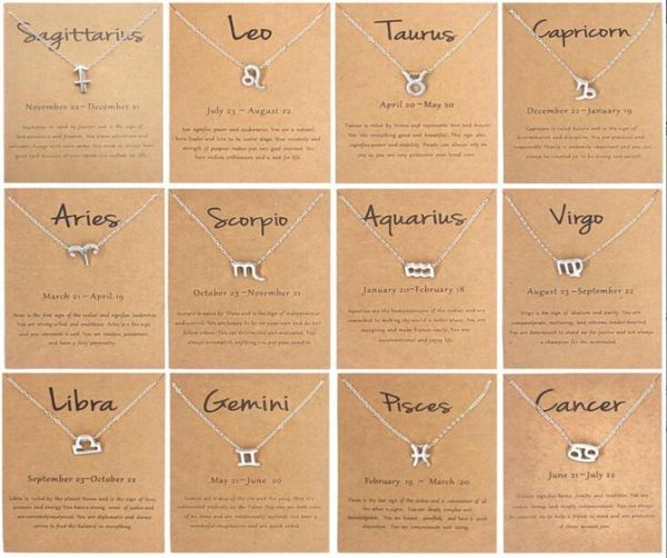 12 zodiac necklaces with gift card constellation sign pendant silver gold chains necklace for men women fashion jewelry whole8162929
12 zodiac necklaces with gift card constellation sign pendant silver gold chains necklace for men women fashion jewelry whole8162929