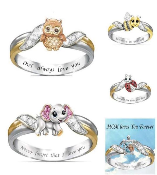 owl always love you rings for girls ladies cute animal rings unicorn bee elephant turtle rings7511131, Silver
owl always love you rings for girls ladies cute animal rings unicorn bee elephant turtle rings7511131, Silver
