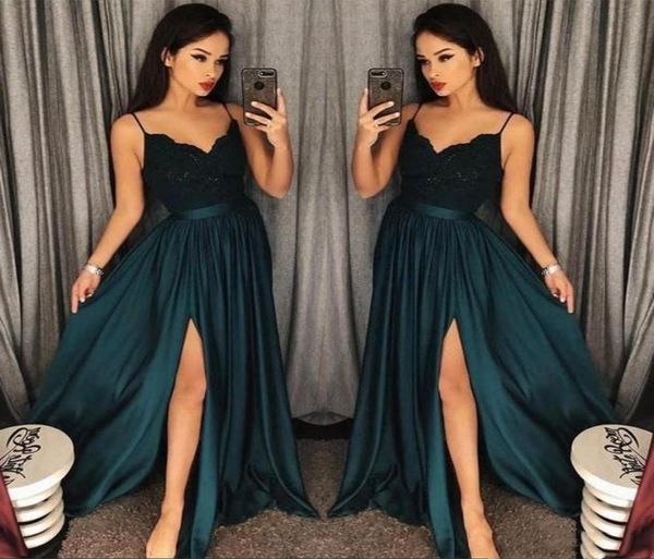 2019 elegant evening gowns aline blackish green high split cutout side slit lace arabic sweep train formal party prom dr4239152, Black;red
2019 elegant evening gowns aline blackish green high split cutout side slit lace arabic sweep train formal party prom dr4239152, Black;red