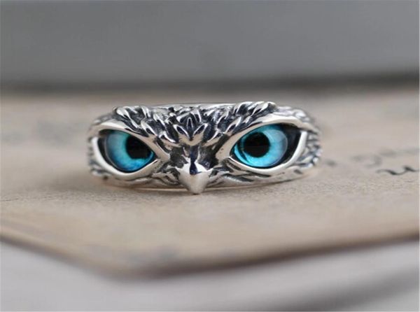 retro blue eye owl adjustable silver rings with side stones cute men and women simple design animal ring jewelry whole3673386
retro blue eye owl adjustable silver rings with side stones cute men and women simple design animal ring jewelry whole3673386