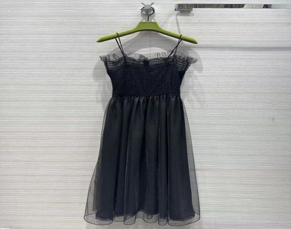 designer dresses 2023 new spring summer spaghetti strap fashion brand same style dress milan runway dress 122019501485, Black
designer dresses 2023 new spring summer spaghetti strap fashion brand same style dress milan runway dress 122019501485, Black