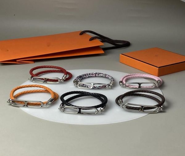 luxury designer h charm bracelet rope leather silver bucket bangles bracelets for women jewelry with box9120791, Golden;silver
luxury designer h charm bracelet rope leather silver bucket bangles bracelets for women jewelry with box9120791, Golden;silver