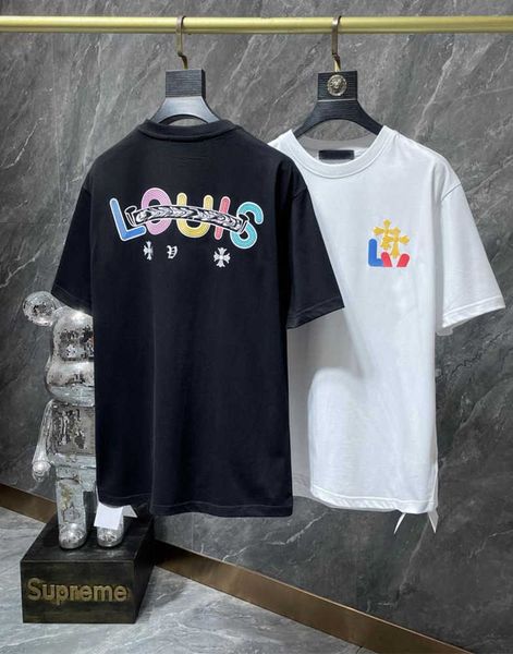 2023ss new tide brand short sleeve t-shirt men's and women's designer pure cotton foam process loose fashion top, White;black
2023ss new tide brand short sleeve t-shirt men's and women's designer pure cotton foam process loose fashion top, White;black
