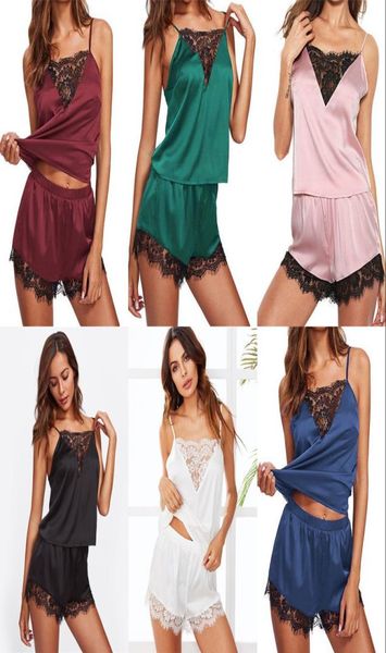 2pcs set women lace sleepwear lady silk underwaist boxers v neck shorts pajama fashion adjustable ultra thin 6xy g22592033, White
2pcs set women lace sleepwear lady silk underwaist boxers v neck shorts pajama fashion adjustable ultra thin 6xy g22592033, White