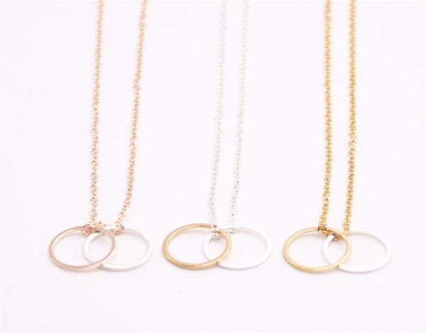 2018 geometric figure pendant necklace two hollow out circle plated necklace the gift to women6100134, Silver
2018 geometric figure pendant necklace two hollow out circle plated necklace the gift to women6100134, Silver