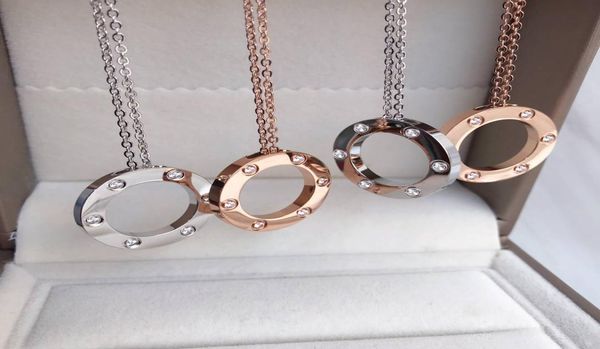rose gold pendant necklace titanium steel love pendant party wedding necklace classical never fade fashion jewelry without box1284054, Silver
rose gold pendant necklace titanium steel love pendant party wedding necklace classical never fade fashion jewelry without box1284054, Silver