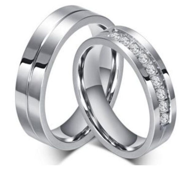 wedding ring 6mm 316l stainless steel couple ringwedding bands rings for women men love stainless steel cz promise jewelry4541818, Silver
wedding ring 6mm 316l stainless steel couple ringwedding bands rings for women men love stainless steel cz promise jewelry4541818, Silver