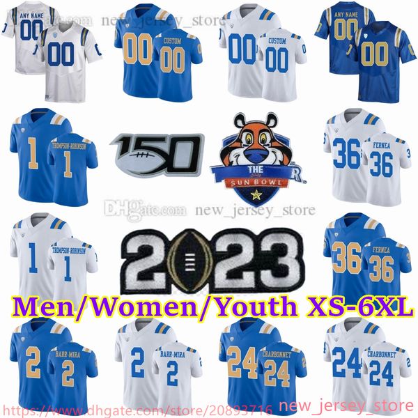 custom s-6xl ncaa ucla bruins football jersey 2 nicholas barr-mira 24 zach charbonnet 58 datona jackson 14 josiah norwood 36 ethan fernea 28, Black
custom s-6xl ncaa ucla bruins football jersey 2 nicholas barr-mira 24 zach charbonnet 58 datona jackson 14 josiah norwood 36 ethan fernea 28, Black