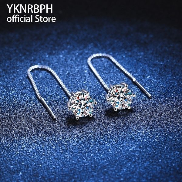 stud yknrbph 1 carat six claw line earrings s925 sterling silver ear for women cap holiday gift 230714, Golden;silver
stud yknrbph 1 carat six claw line earrings s925 sterling silver ear for women cap holiday gift 230714, Golden;silver