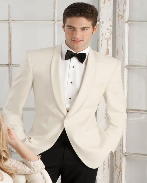 classic designe ivory men wedding tuxedos excellent groom tuxedos popular jacket blazer men business dinnerdarty suitjacketpant5465940, Black;gray
classic designe ivory men wedding tuxedos excellent groom tuxedos popular jacket blazer men business dinnerdarty suitjacketpant5465940, Black;gray