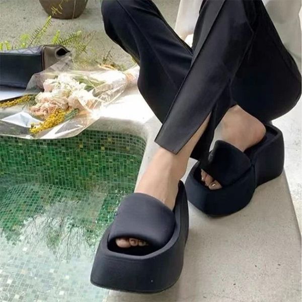 sandals summer fashion square toe luxury satin sandals feminine platform slippers designer party ladies slippers flip flop 230714, Black
sandals summer fashion square toe luxury satin sandals feminine platform slippers designer party ladies slippers flip flop 230714, Black