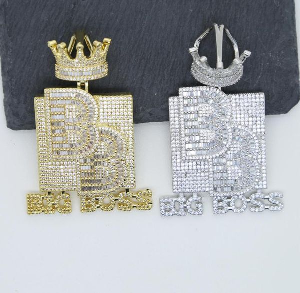 big boss letter crown pendant initial necklace with rope chain iced out bling 5a cubic zircon hip hop men boy jewelry whole4976829, Silver
big boss letter crown pendant initial necklace with rope chain iced out bling 5a cubic zircon hip hop men boy jewelry whole4976829, Silver