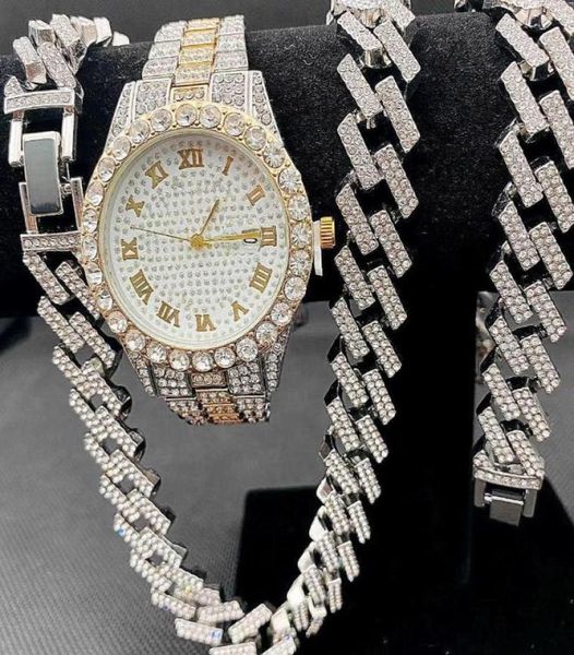 chains 3pcs hip hop jewelry for men women iced out watch necklaces bracelet bling miama cuban choker diamond gold initial charms8099518, Silver
chains 3pcs hip hop jewelry for men women iced out watch necklaces bracelet bling miama cuban choker diamond gold initial charms8099518, Silver